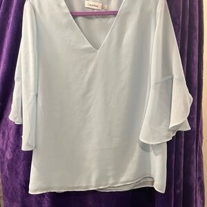 Calvin Klein Soft Blue Women's Blouse